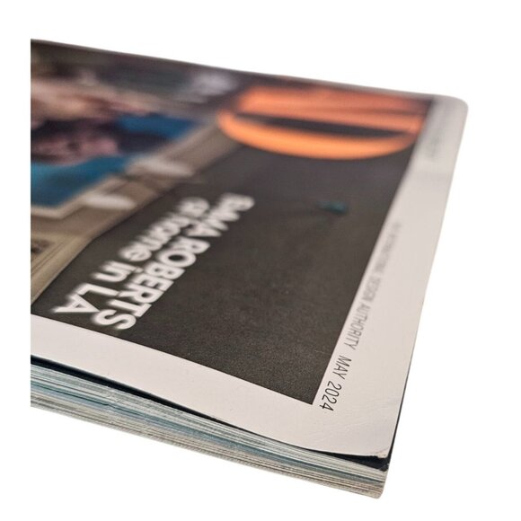 Architectural Digest Magazine May 2024 Issue Emma Roberts World Class Design - Picture 2 of 7